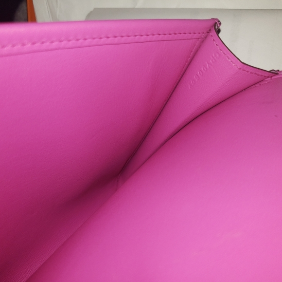 hermes jige magnolia authentic clutch - Picture 5 of 8